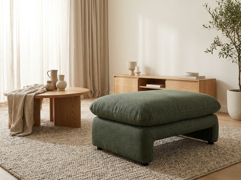 Monique Ottoman in a room