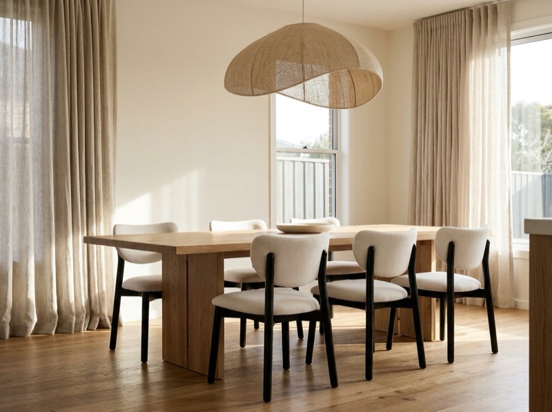 Vito Leather Chair in a room